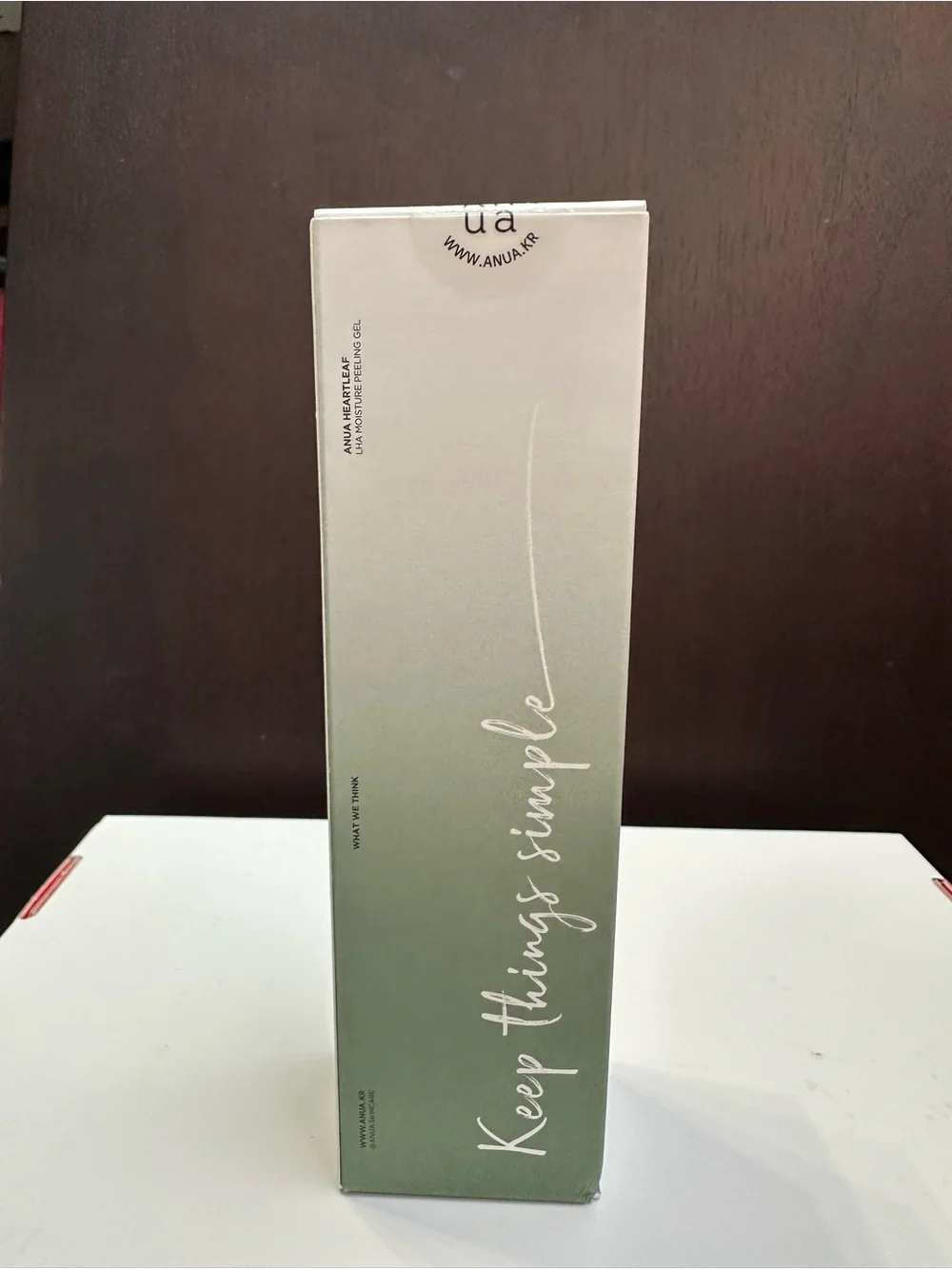 ANUA Heartleaf LHA Moisture Peeling Gel 120ml K-Beauty Exfoliator